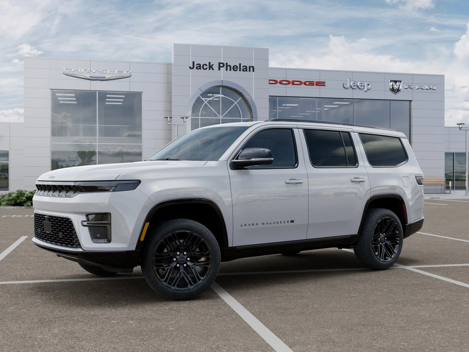 New 2026 Bright White Clearcoat Jeep Grand Wagoneer image 2
