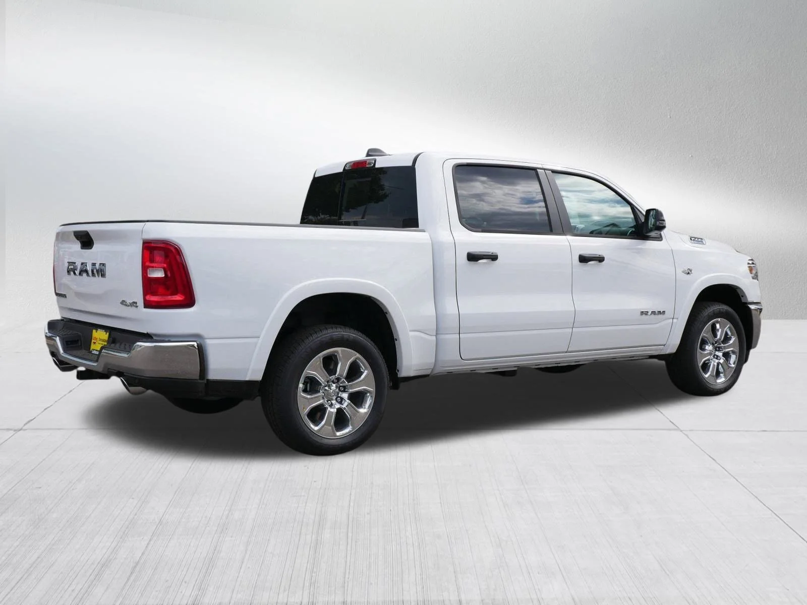 New 2026 Bright White Clear-Coat Exterior Paint RAM Big Horn image 7