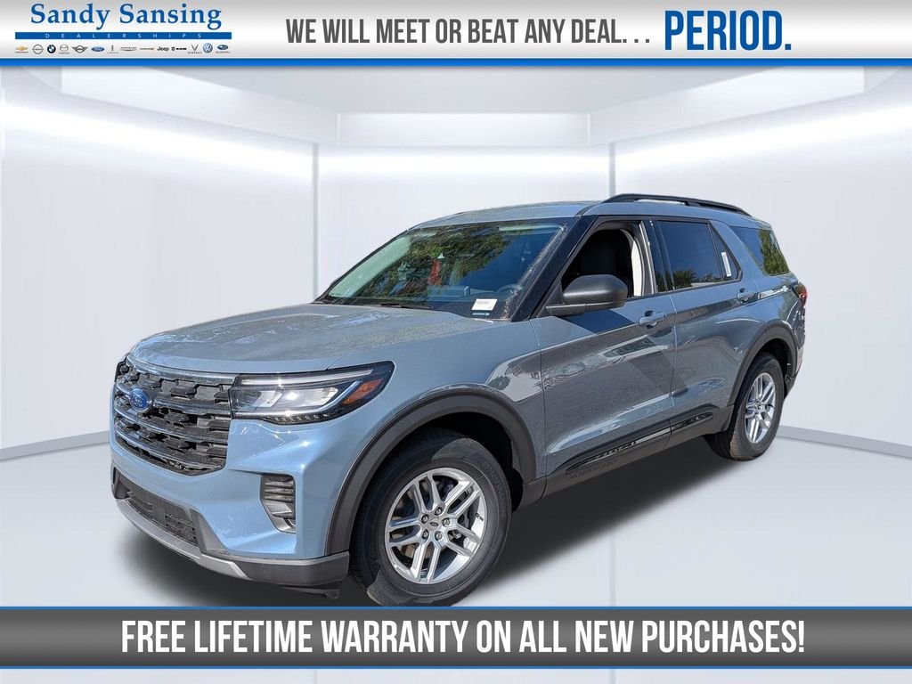 New 2026 Vapor Blue Metallic Ford Active image 1
