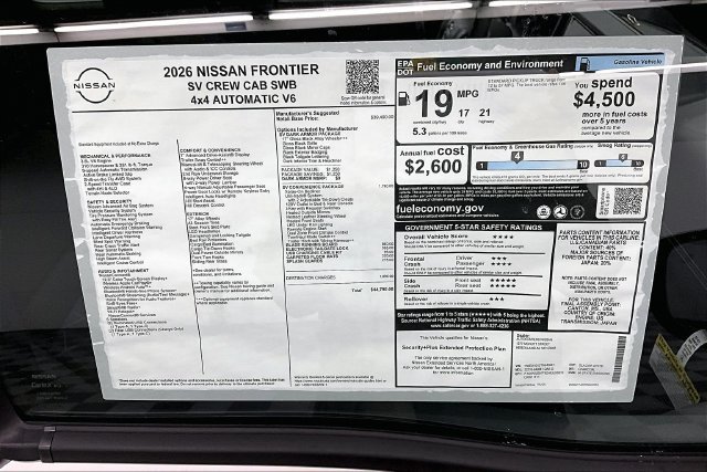 New 2026 Glacier White Nissan SV image 42