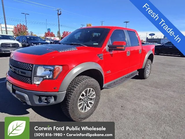 Used 2012 Race Red Ford SVT Raptor image 1