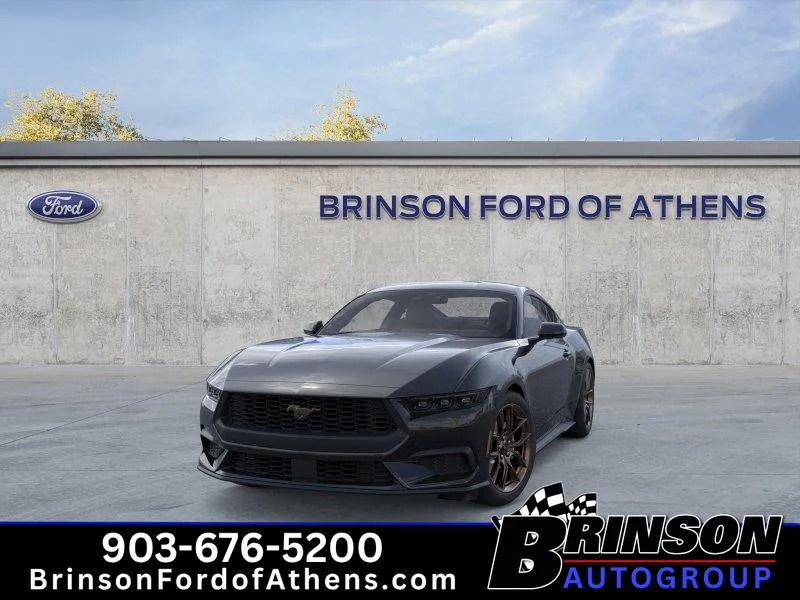 New 2026 Shadow Black Ford EcoBoost® Premium Fastback image 2
