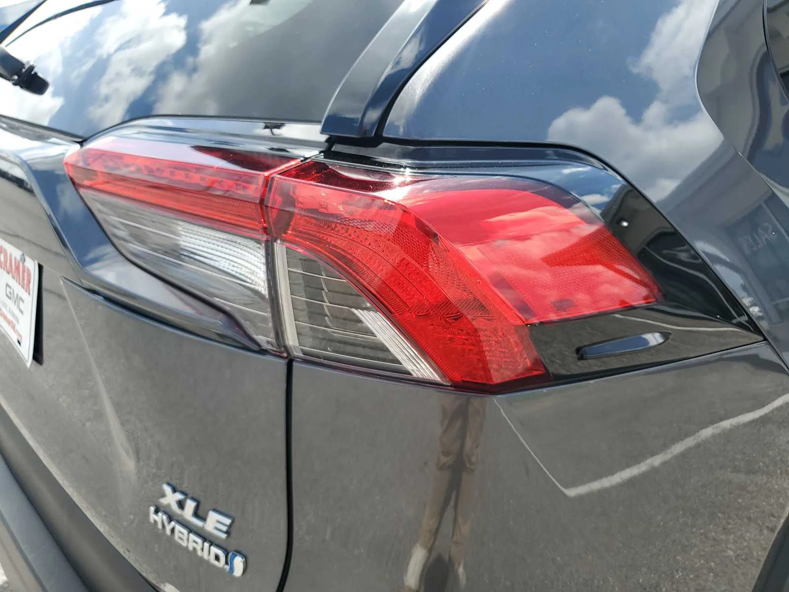 Used 2021 Gray Toyota Hybrid LE image 7