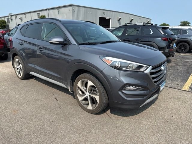 Used 2018 Hyundai Tucson Value with VIN KM8J3CA25JU818052 for sale in Bloomington, IL