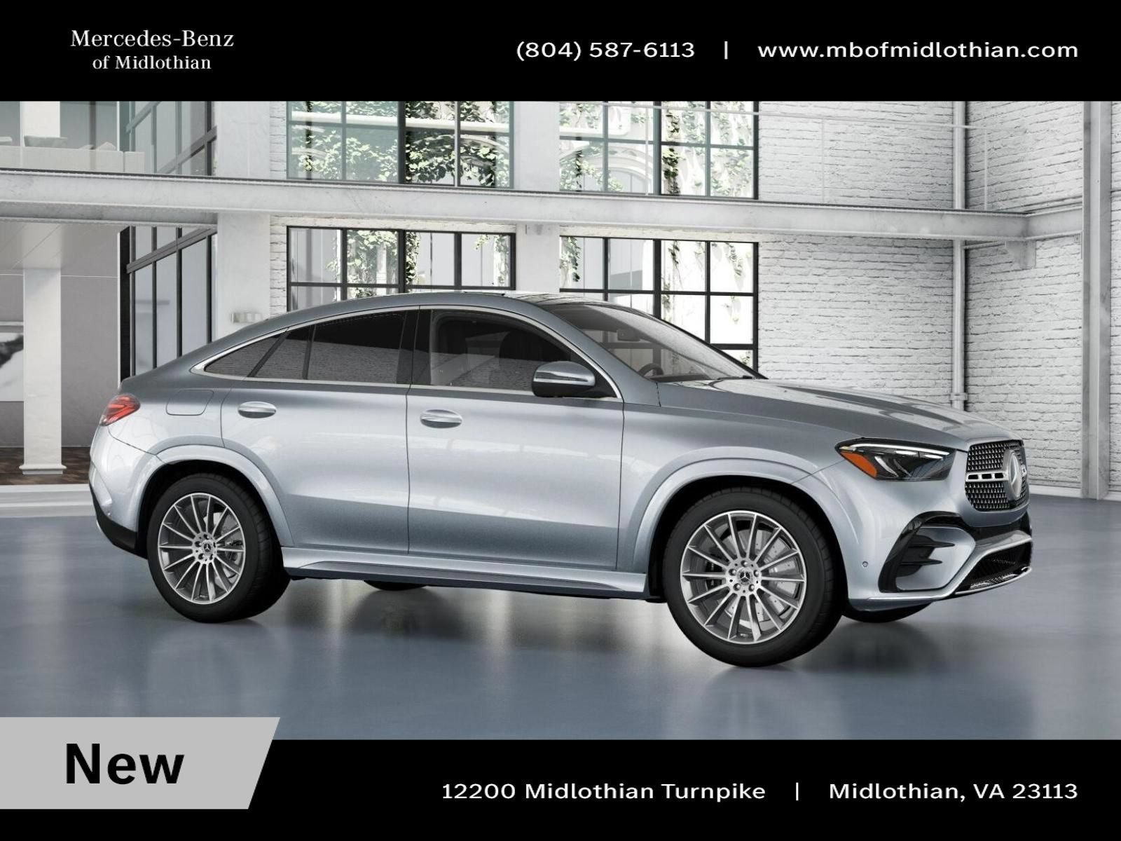 New 2026 Cirrus Silver Metallic Mercedes-Benz GLE 450 Coupe image 55