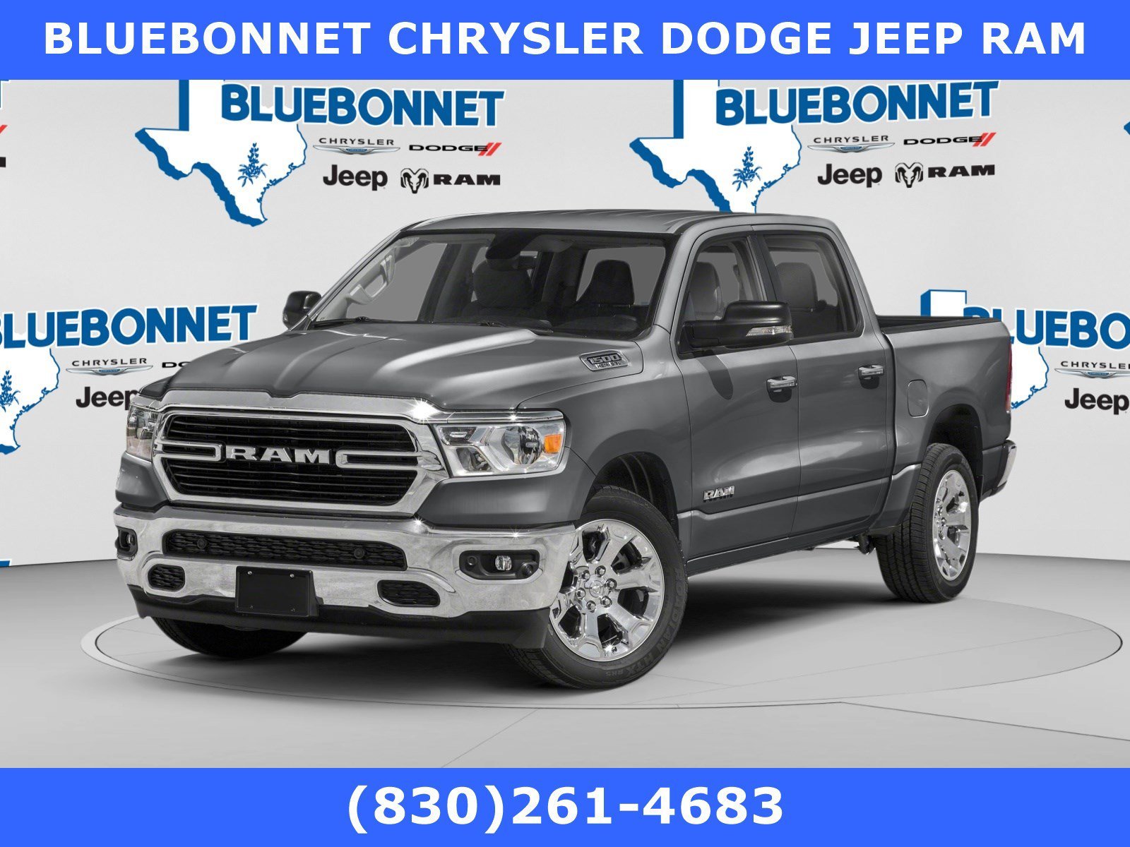 Used 2020 Billet Silver Metallic Clearcoat Ram Lone Star image 1