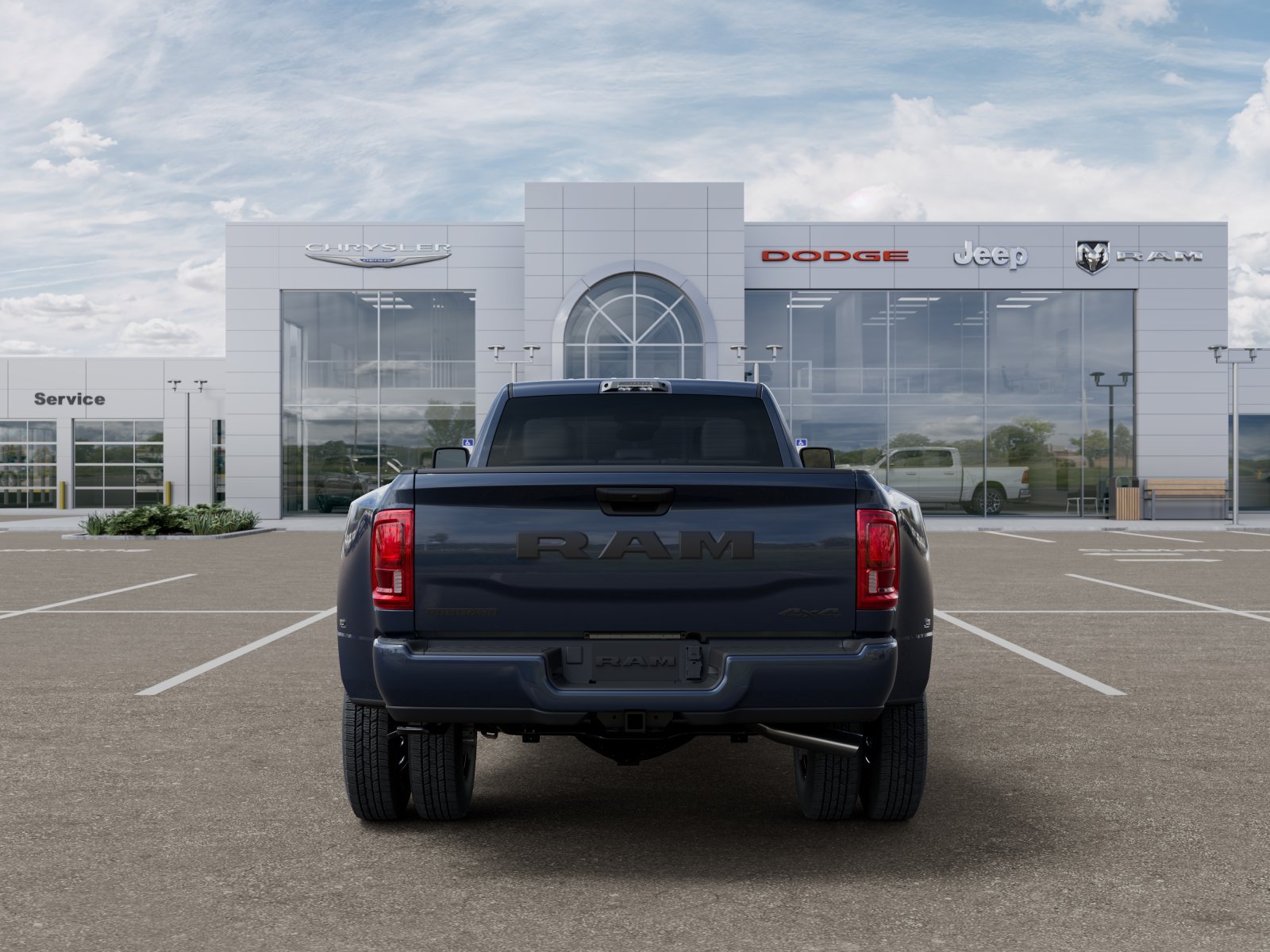 New 2026 Forged Blue Metallic Exterior Paint RAM Big Horn image 37