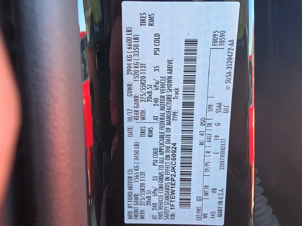 Used 2018 Black Ford XLT image 15