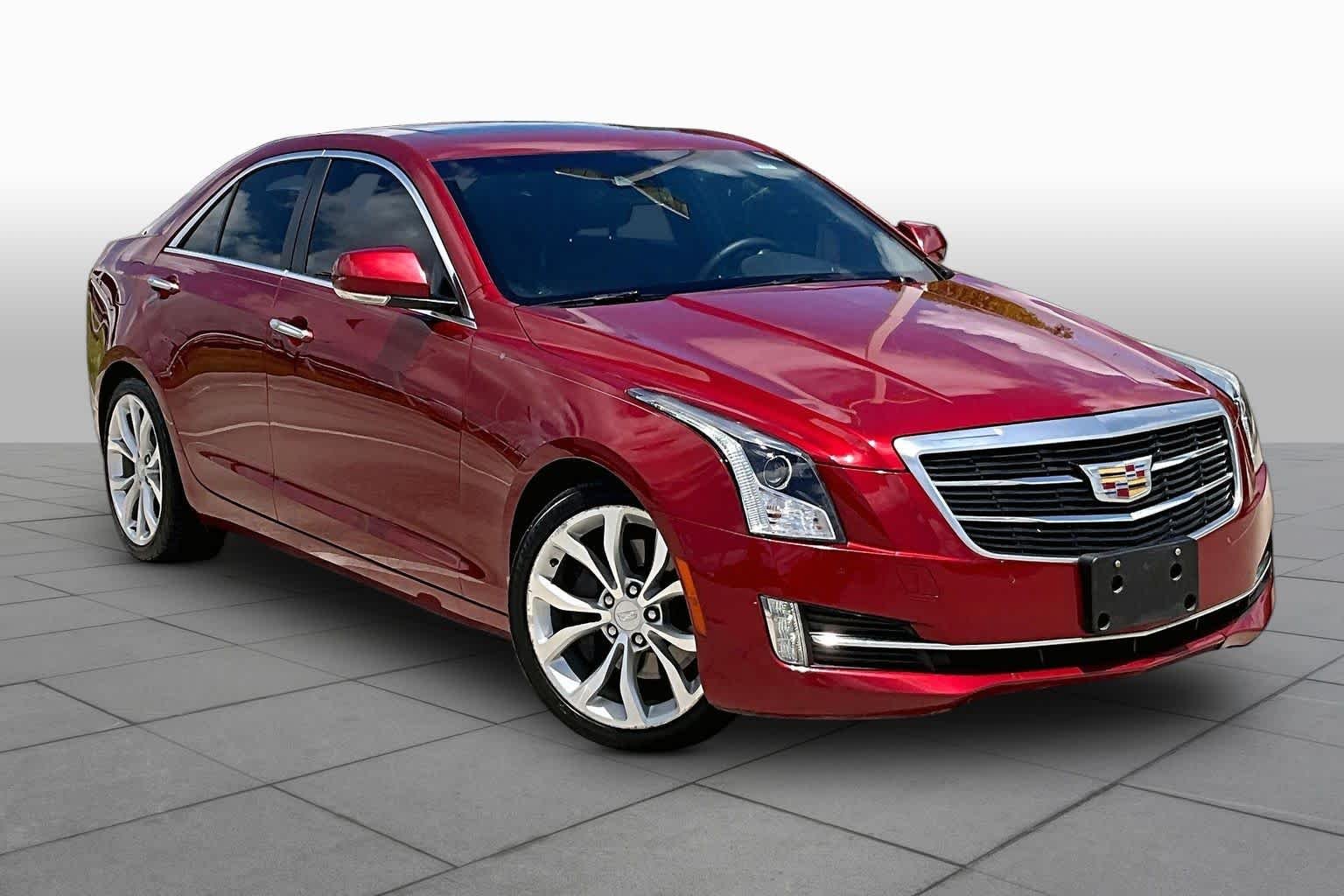 Used 2015 Red Obsession Tintcoat Cadillac Performance RWD image 2