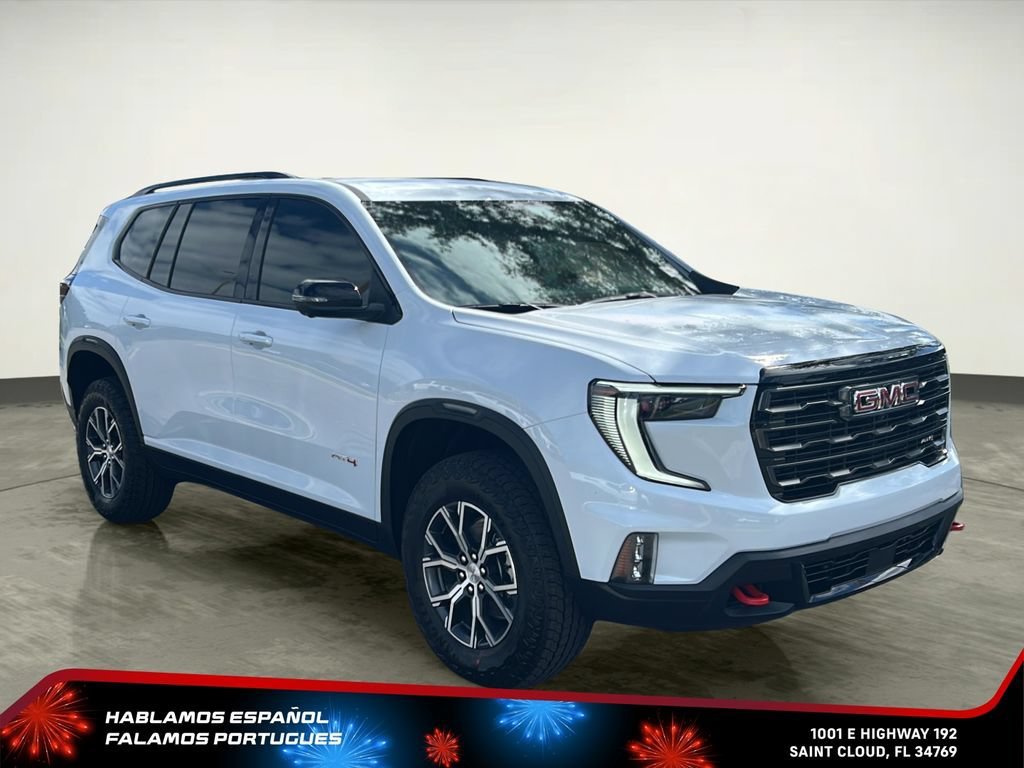New 2026 Glacier White Tricoat GMC AT4 image 8