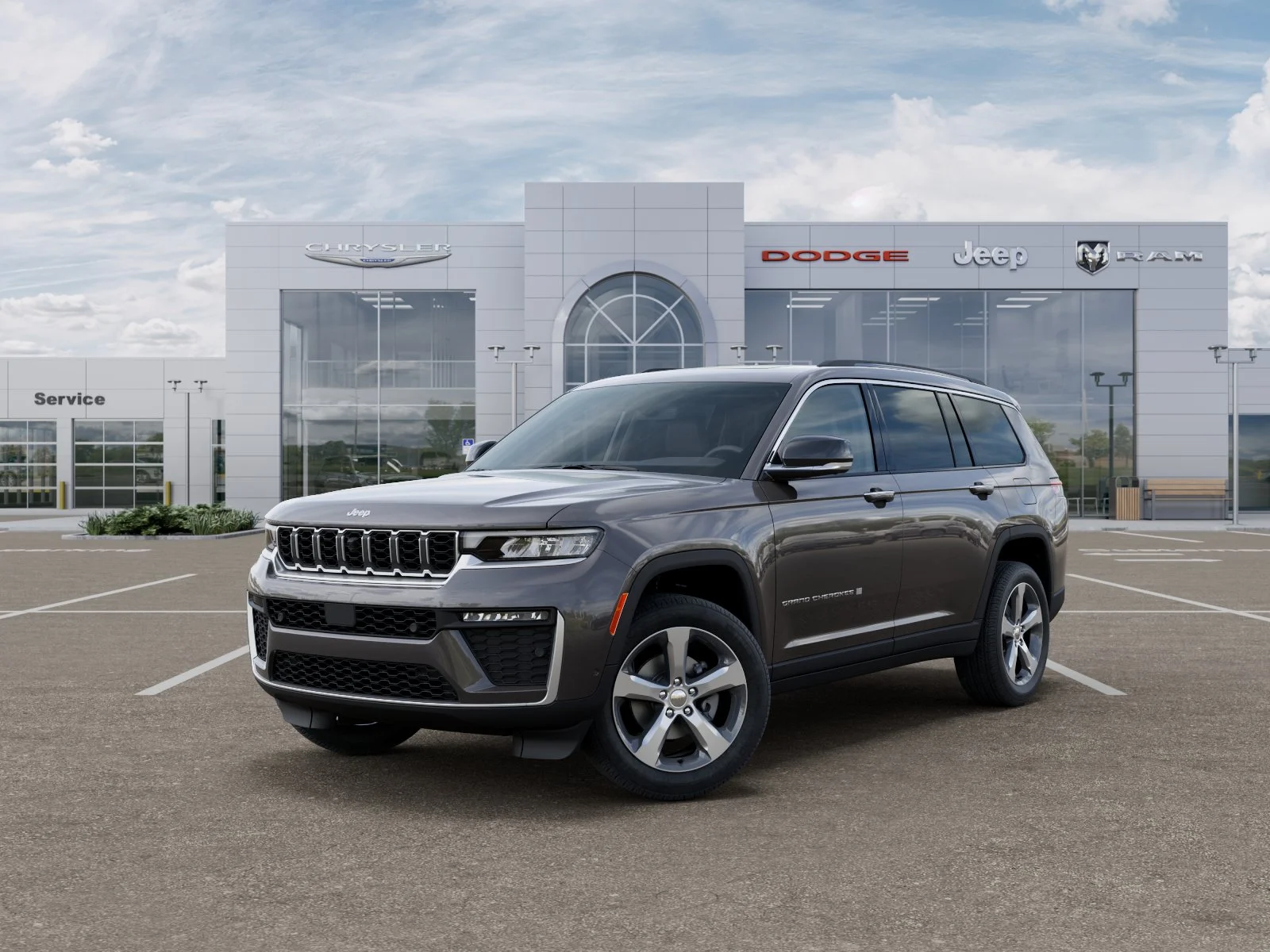 New 2026 Baltic Gray Metallic Clear-Coat Exterior Paint Jeep Limited image 32