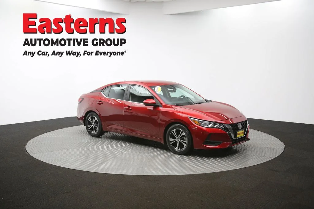 Used 2021 Red Nissan SV image 47