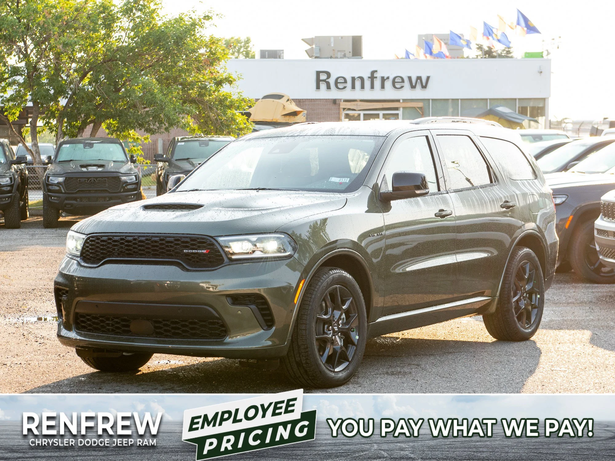 New 2026 Green Dodge GT Plus* HEMI V8 AWD image 1