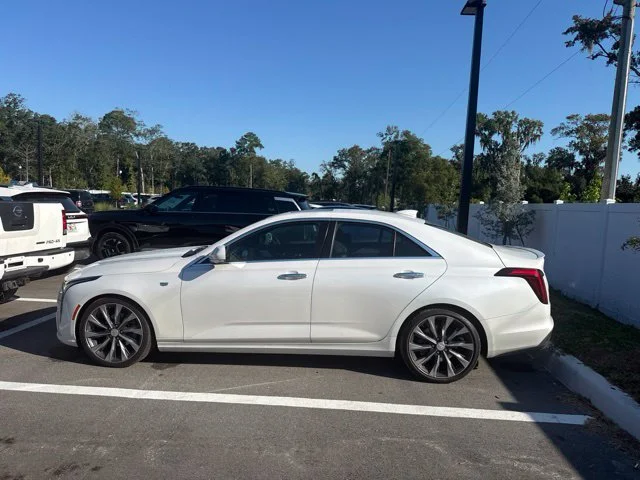 Used 2023 White Cadillac Premium Luxury image 4