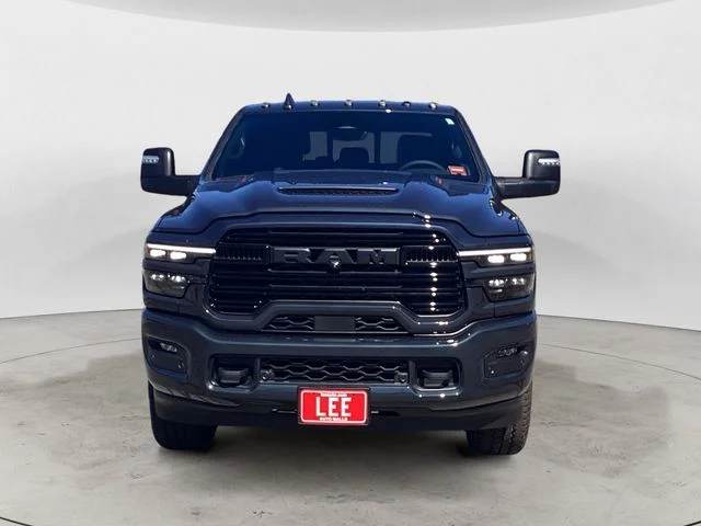 New 2026 Blue Metallic Ram LARAMIE MEGA CAB 4X4 6