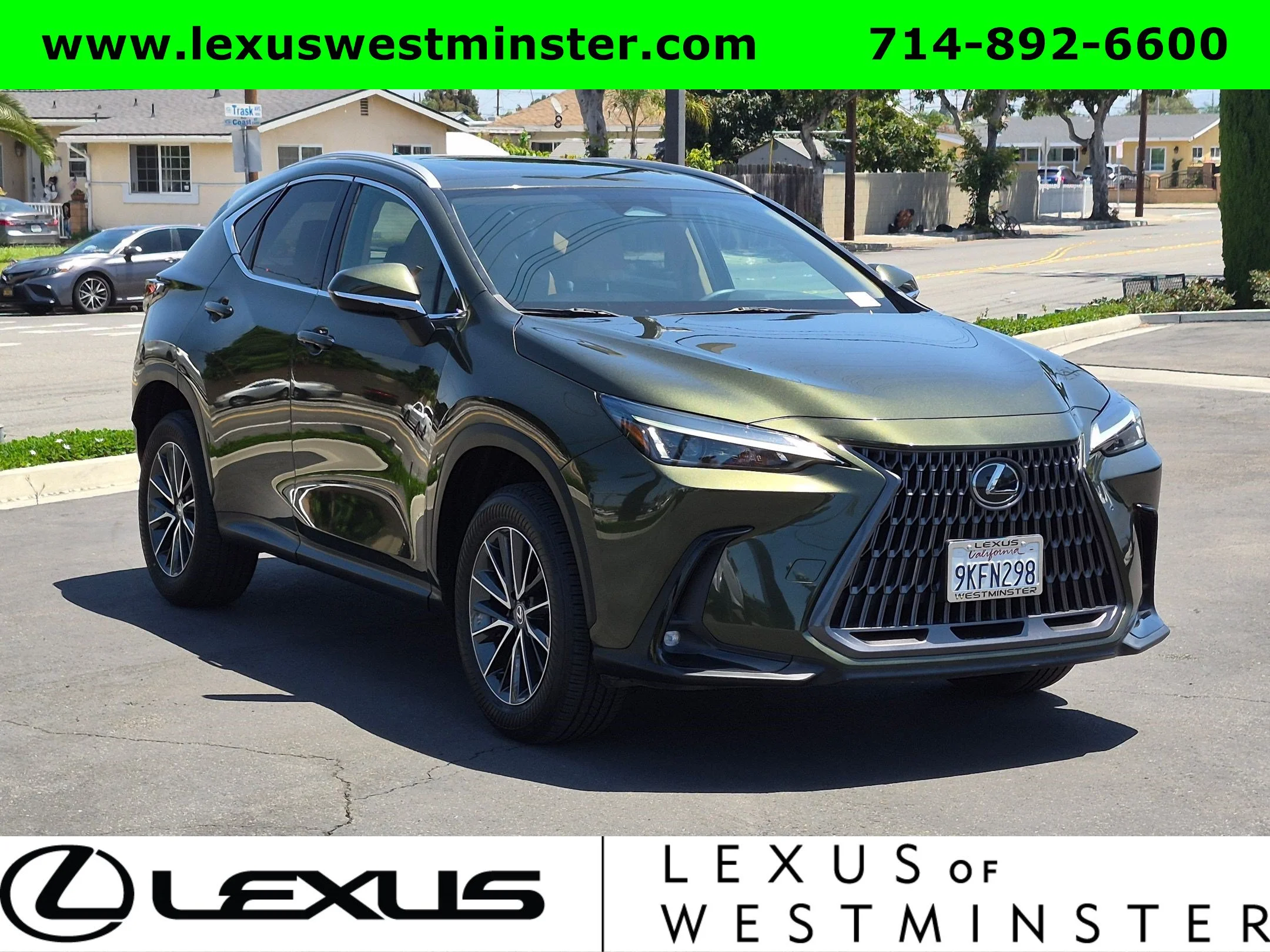 Certified Used 2024 NORI GREEN PEARL Lexus NX 250 image 4