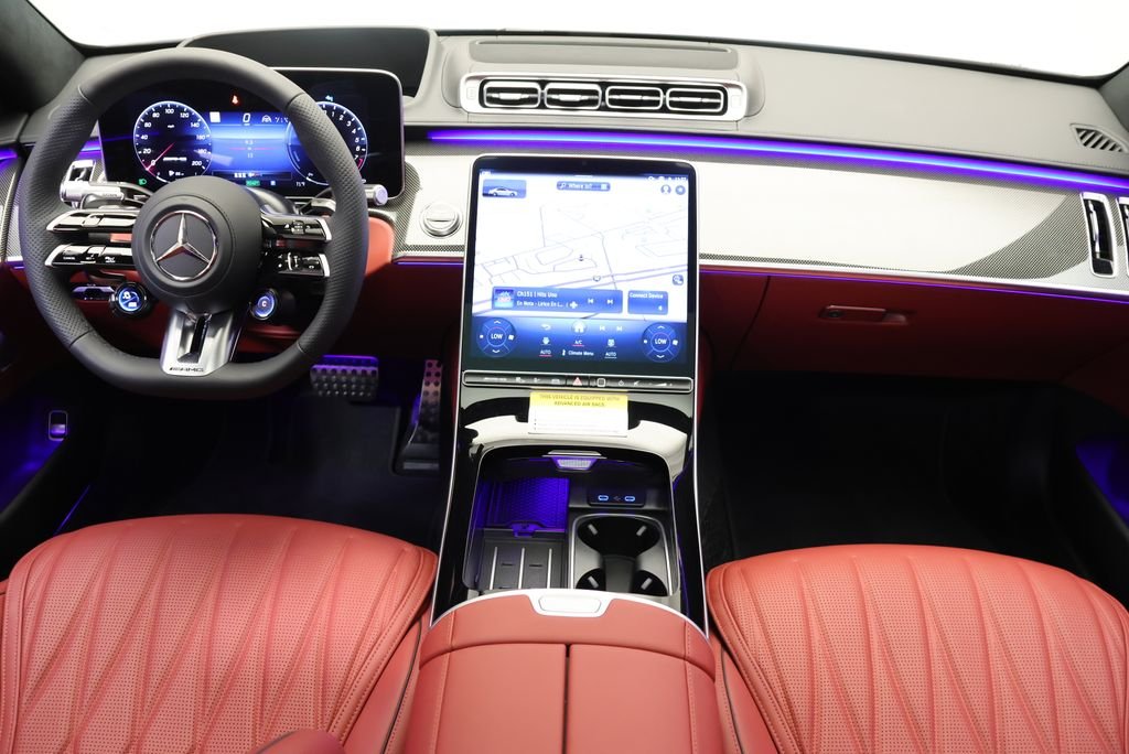 New 2026 MANUFAKTUR Moonlight White Metallic Mercedes-Benz S 63 E AMG® image 19