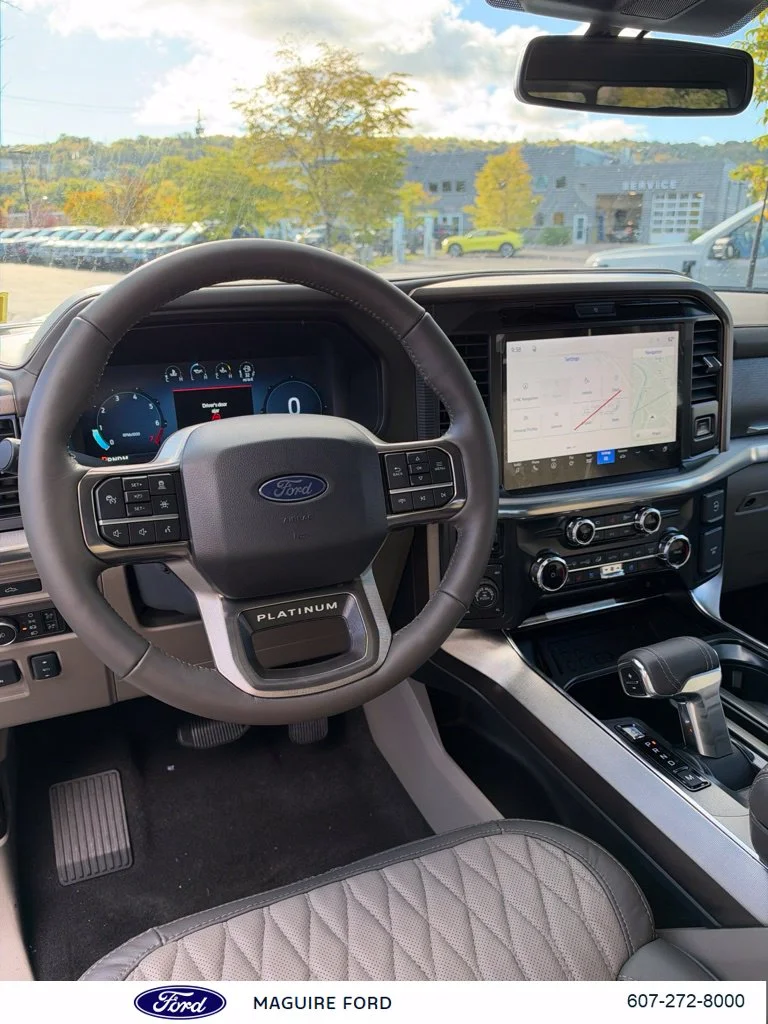 New 2026 Star White Metallic Tri-Coat Ford Platinum® image 15