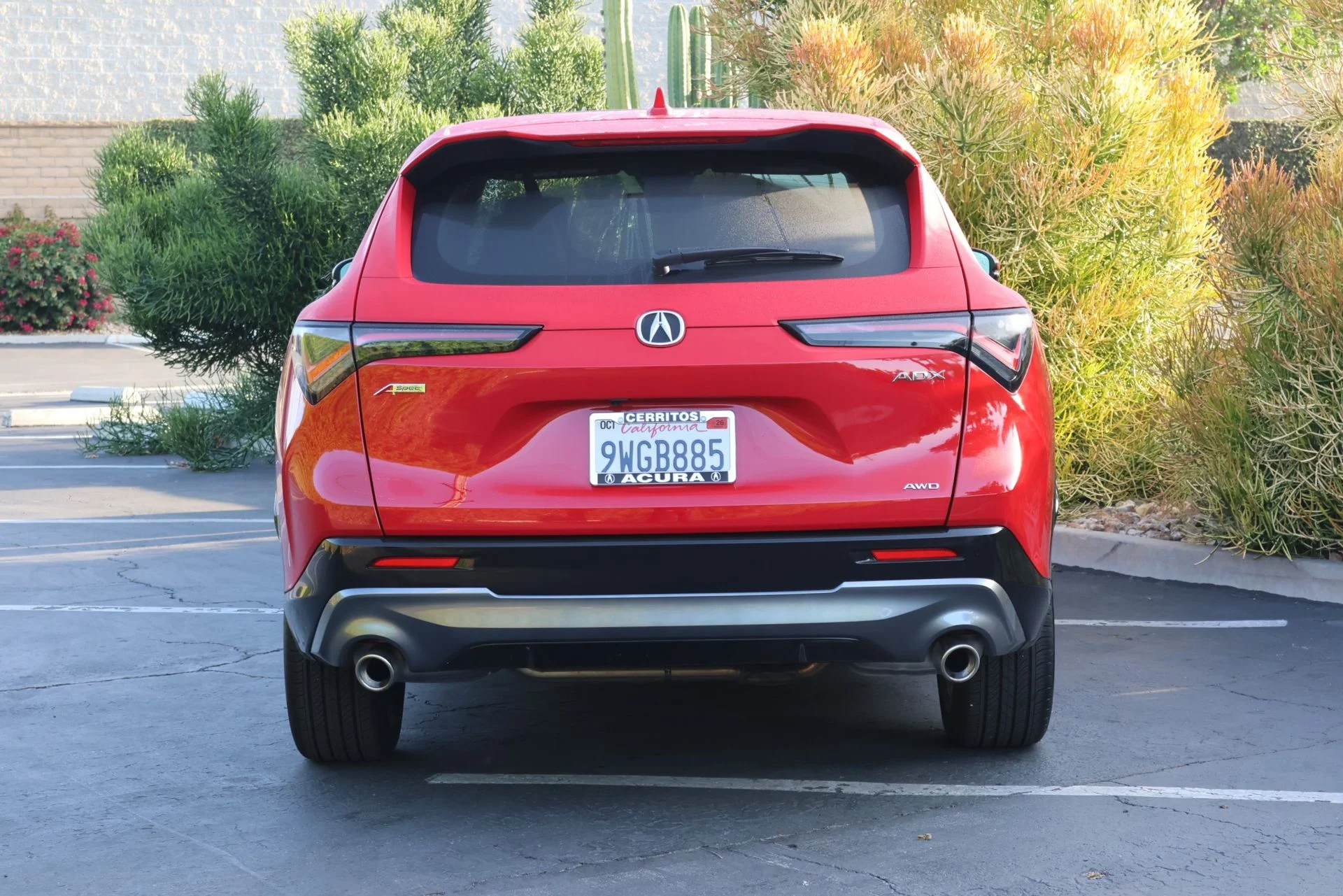 Certified Used 2025 Milano Red Acura AWD A-SPEC image 4