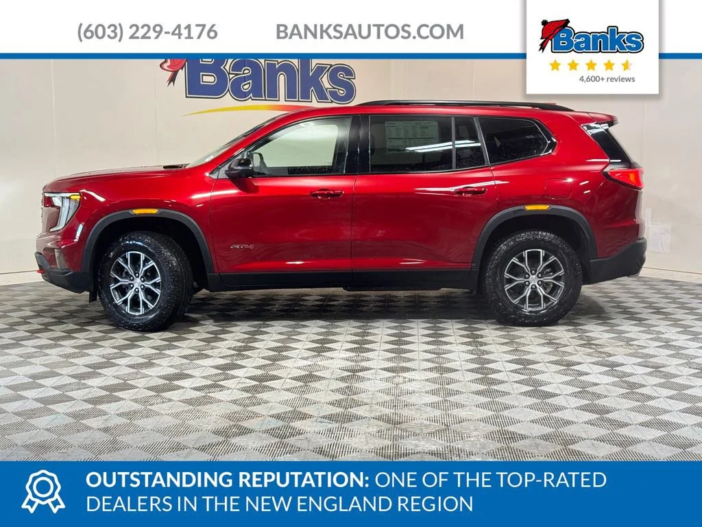 New 2026 Volcanic Red Tintcoat GMC AT4 image 6