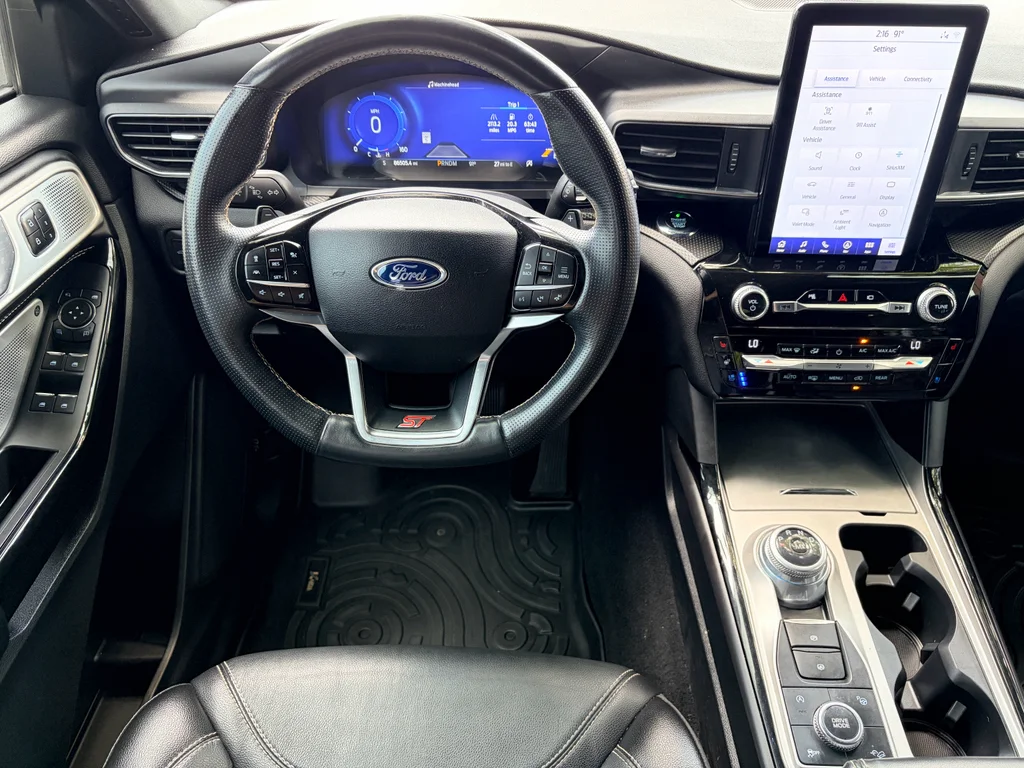 Used 2021 Atlas Blue Metallic Ford ST image 15