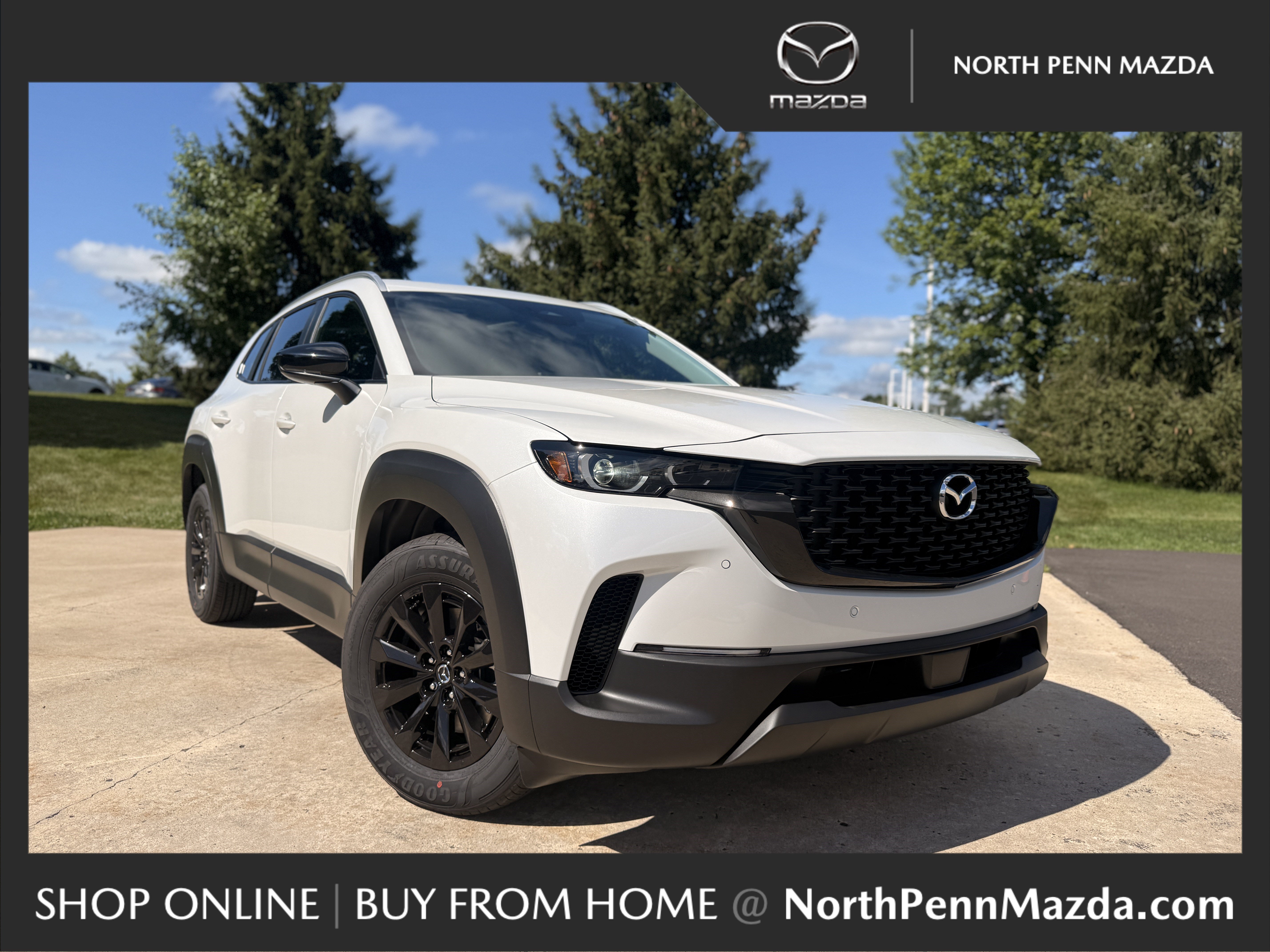 New 2026 Wind Chill Pearl Mazda 2.5 S Preferred AWD image 1