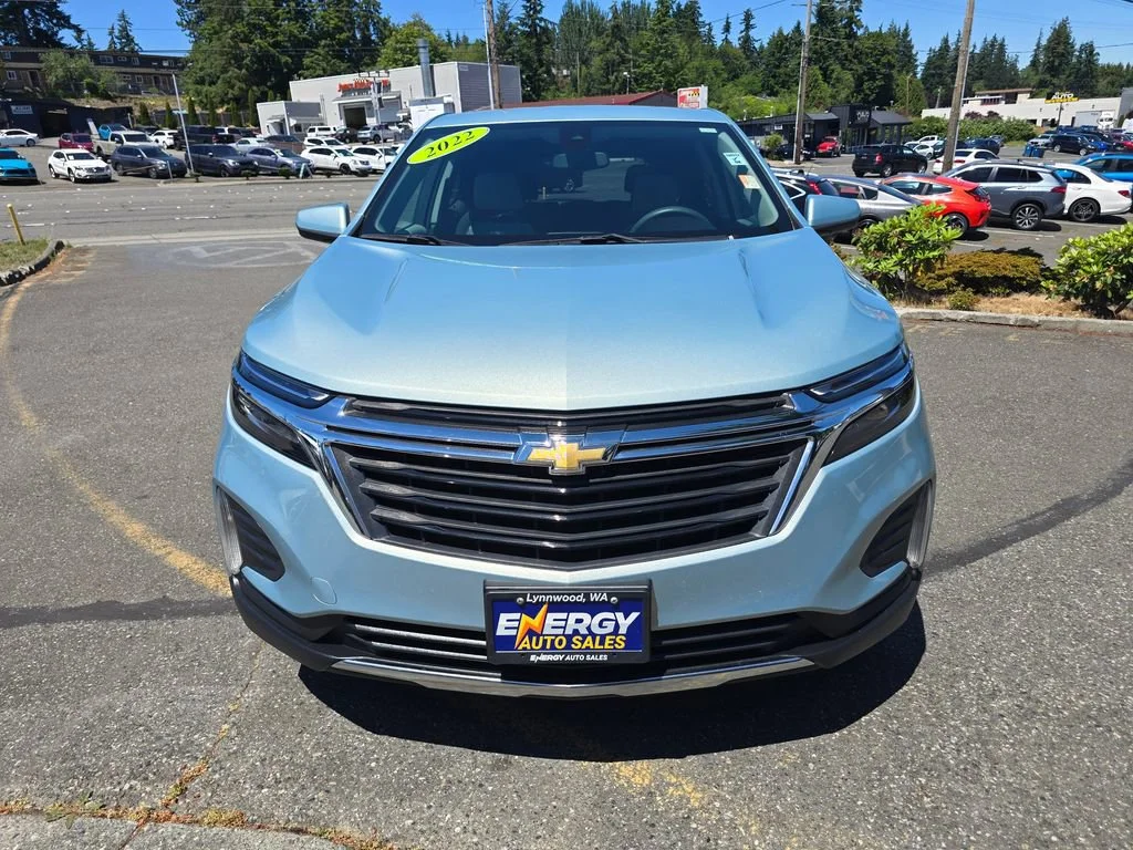 Used 2022 Chevrolet Equinox LT with VIN 2GNAXKEV5N6112105 for sale in North Bend, WA
