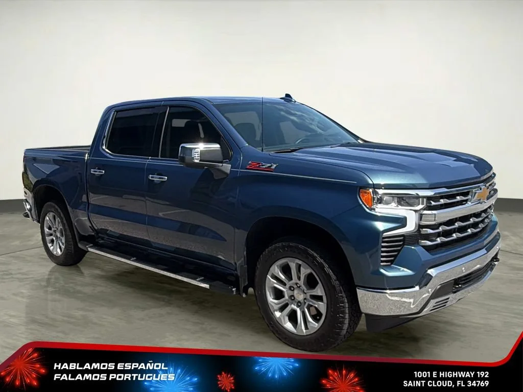 Used 2024 Lakeshore Blue Metallic Chevrolet LTZ image 8