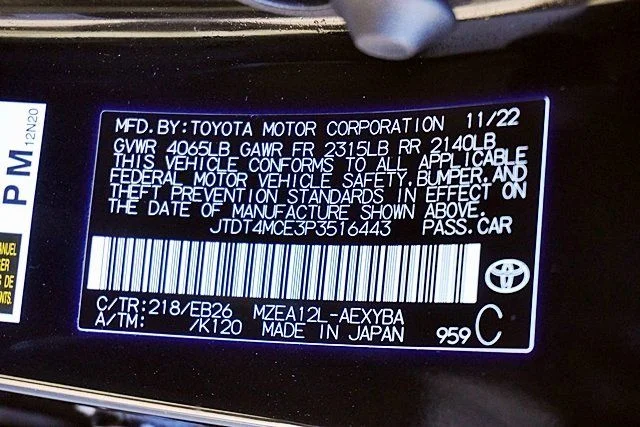 Used 2023 Black Toyota XSE image 12