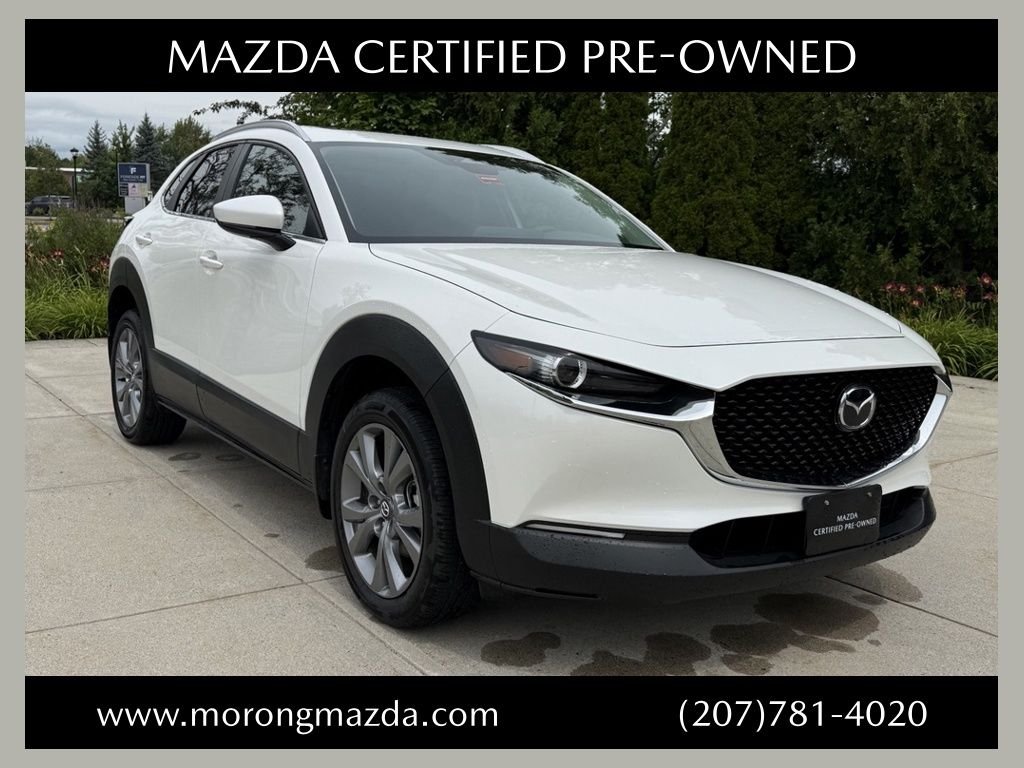 Certified Used 2025 White Mazda 2.5 S Preferred Package image 1