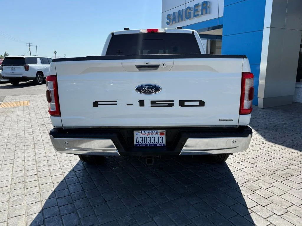 Used 2021 White Ford Lariat image 9