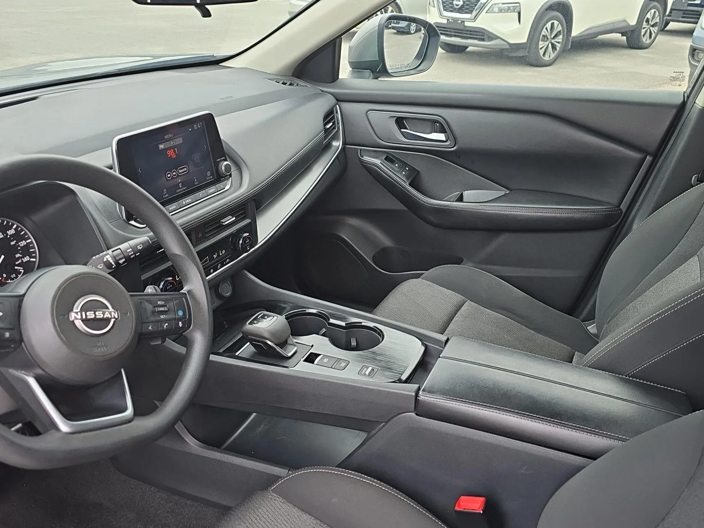 Used 2024 Gun Metallic Nissan SV image 8