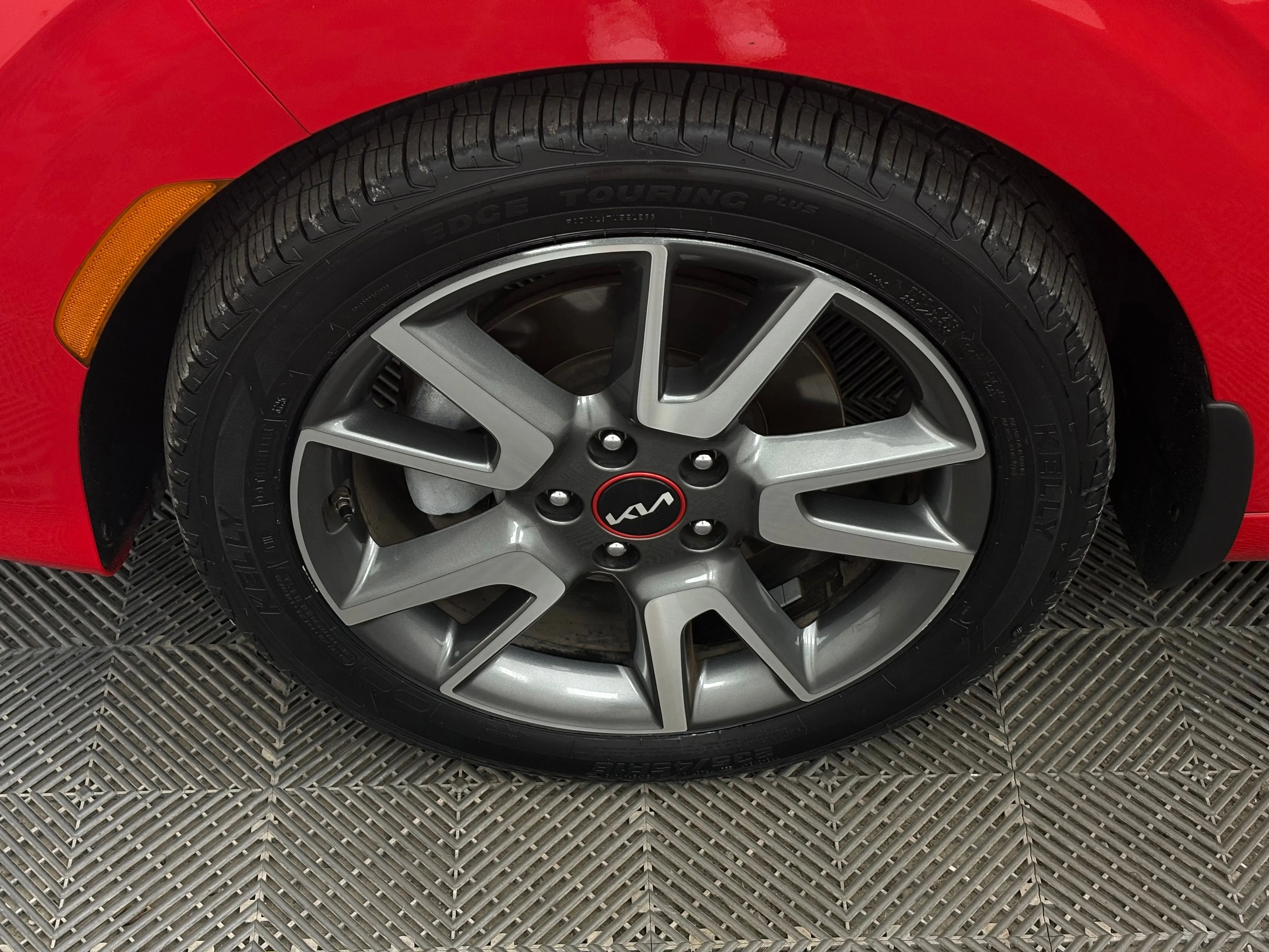 Used 2022 Inferno Red Kia Turbo image 14