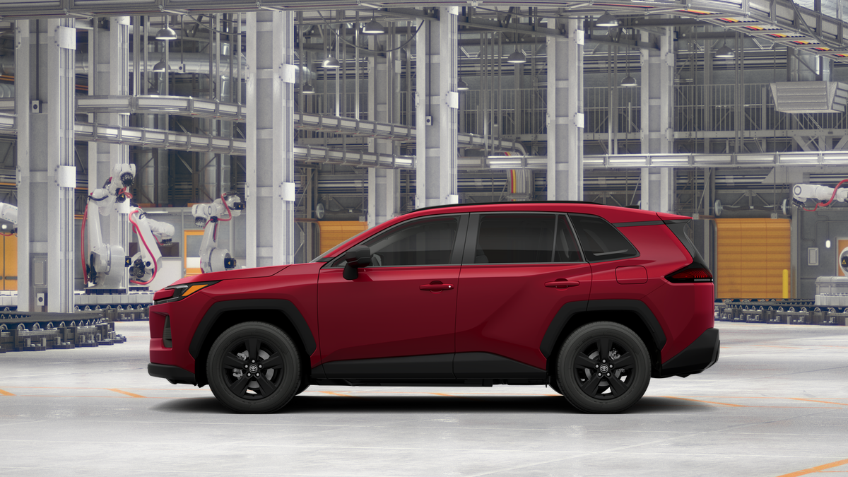 New 2026 Ruby Flare Pearl Toyota LE image 4