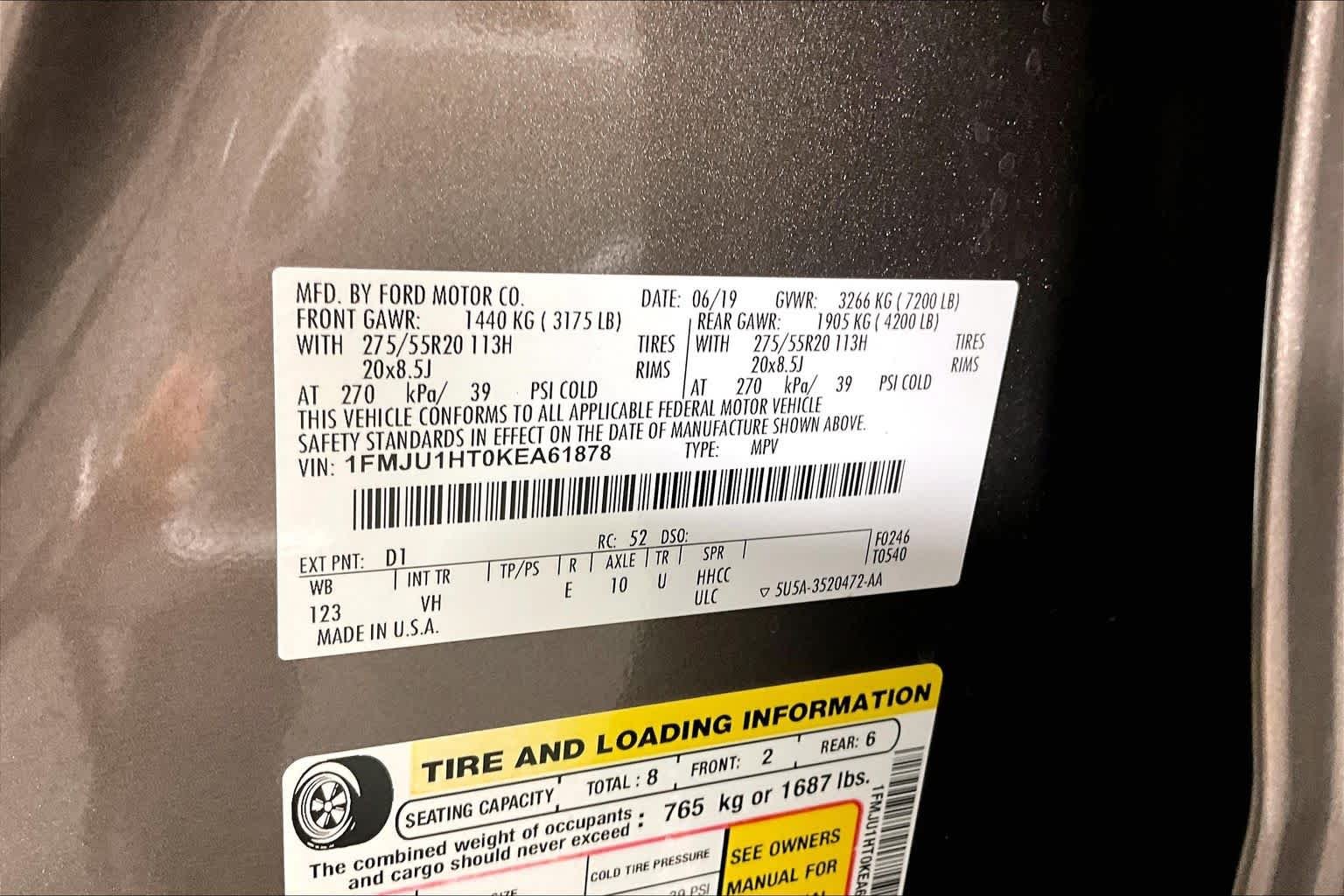 Used 2019 Stone Gray Metallic Ford XLT image 69