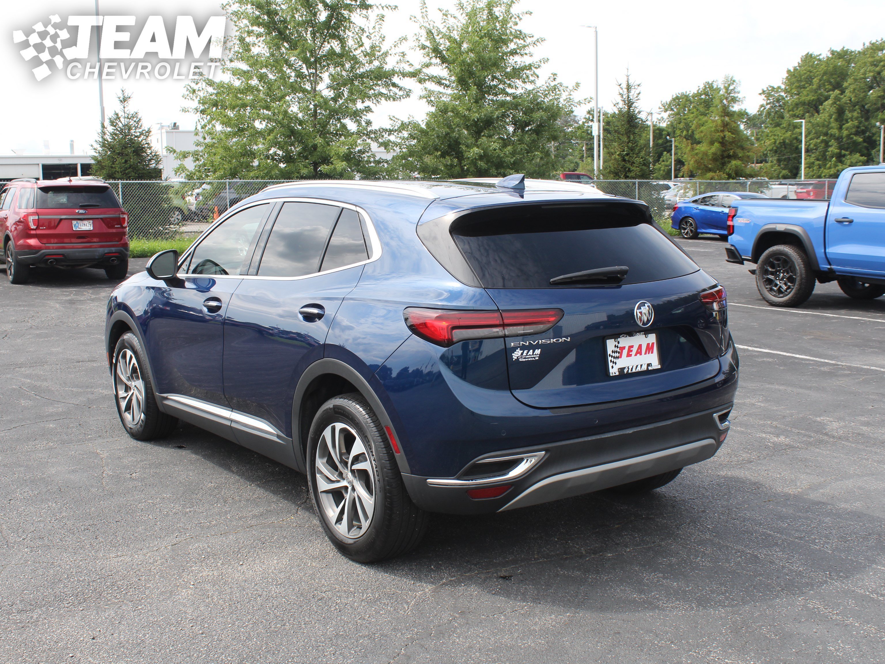 Used 2022 SAPPHIRE METALLIC Buick Essence image 7