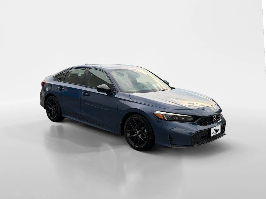 Certified Used 2025 Blue Lagoon Pearl Honda Sport image 2
