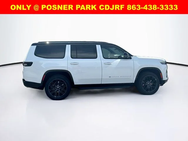 New 2026 Bright White Clear-Coat Exterior Paint Jeep Grand Wagoneer image 4