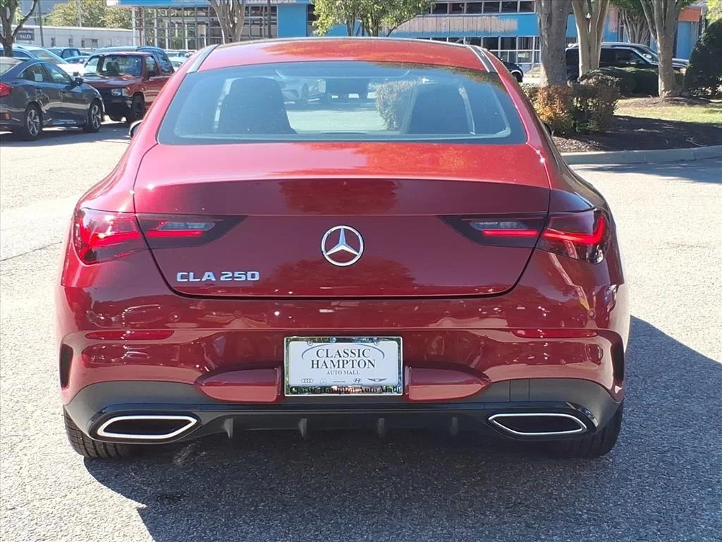 Certified Used 2026 MANUFAKTUR Patagonia Red Metallic Mercedes-Benz CLA 250 image 9
