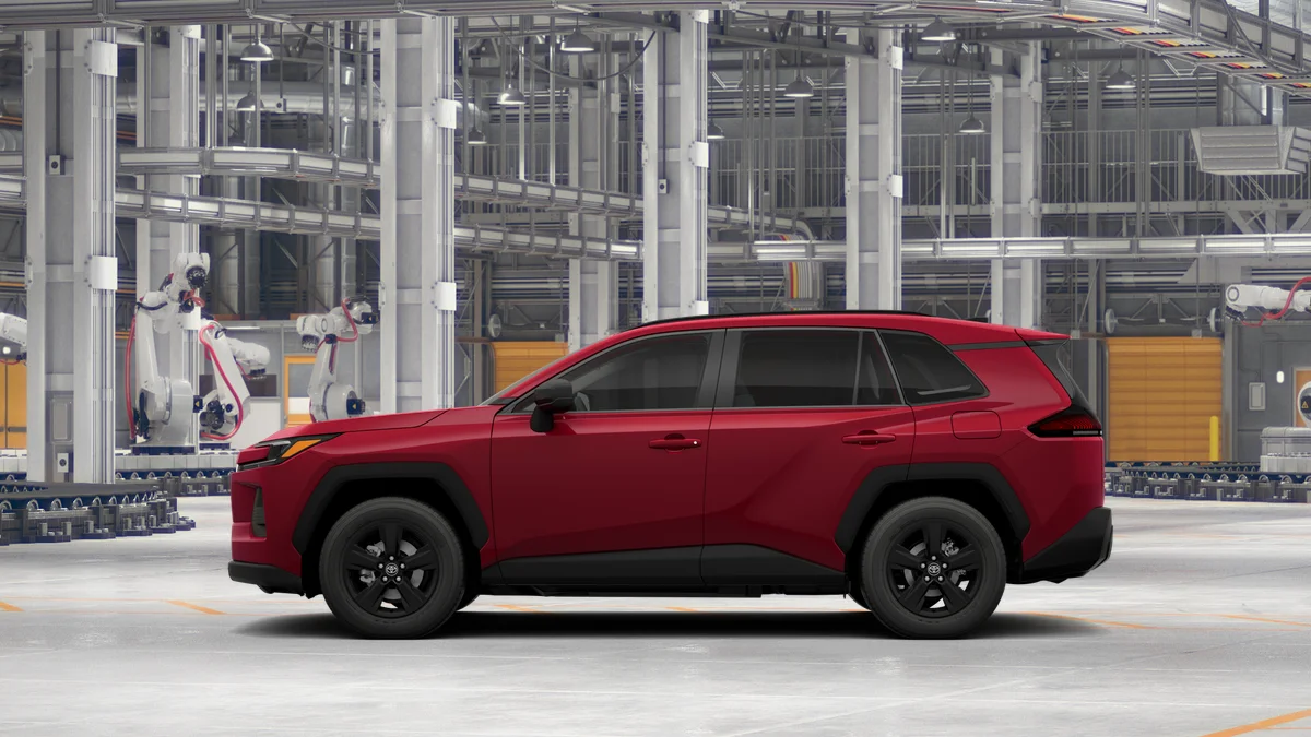 New 2026 Ruby Flare Pearl Toyota LE image 4