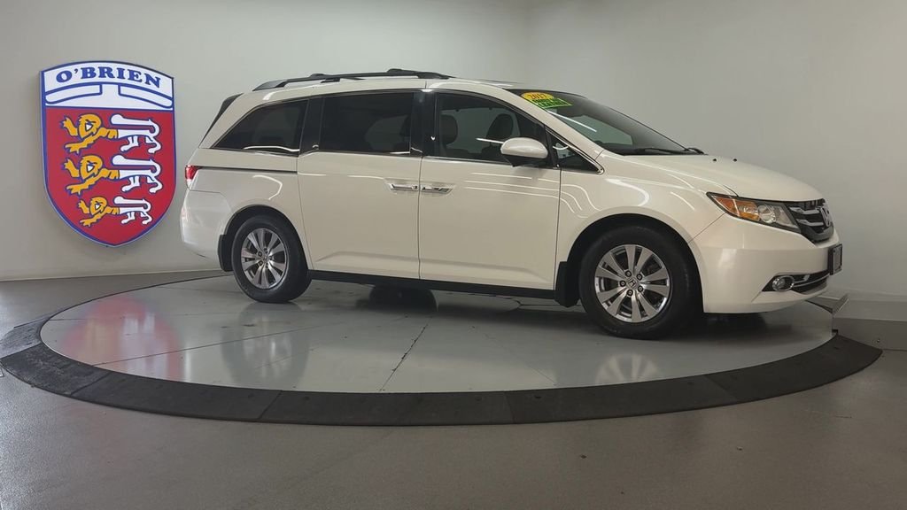 Used 2017 White Diamond Pearl Honda EX-L image 3
