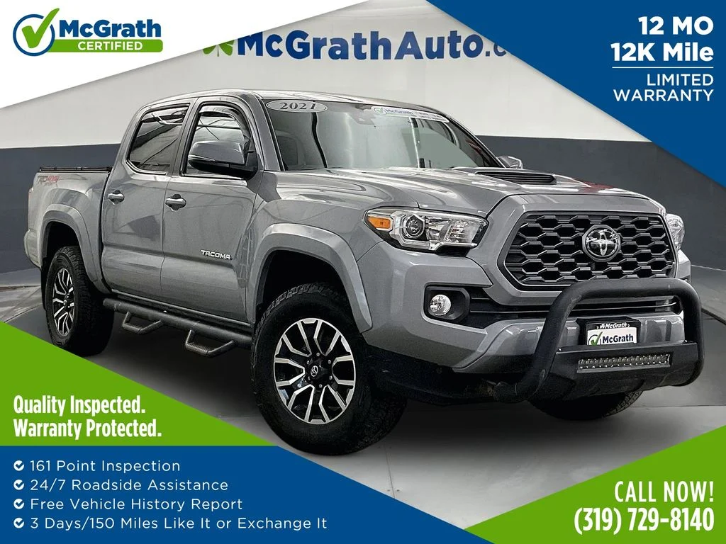 Used 2021 Gray Toyota TRD Sport image 1