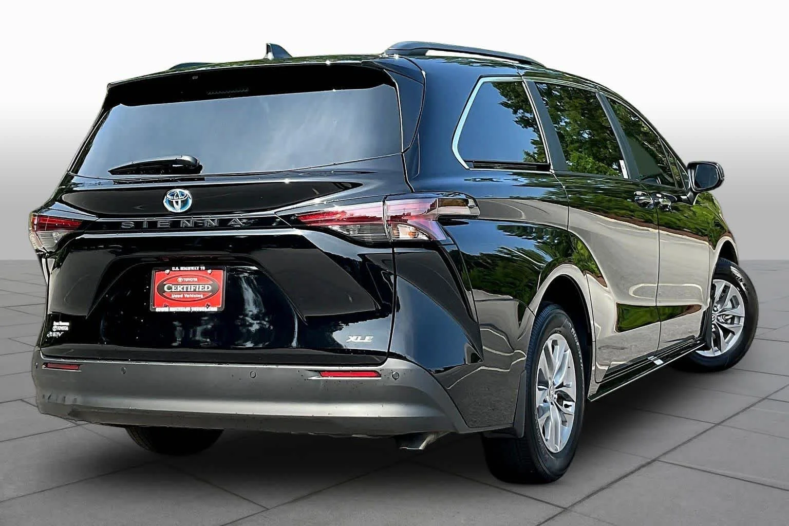 Certified Used 2025 Midnight Black Metallic Toyota XLE image 13
