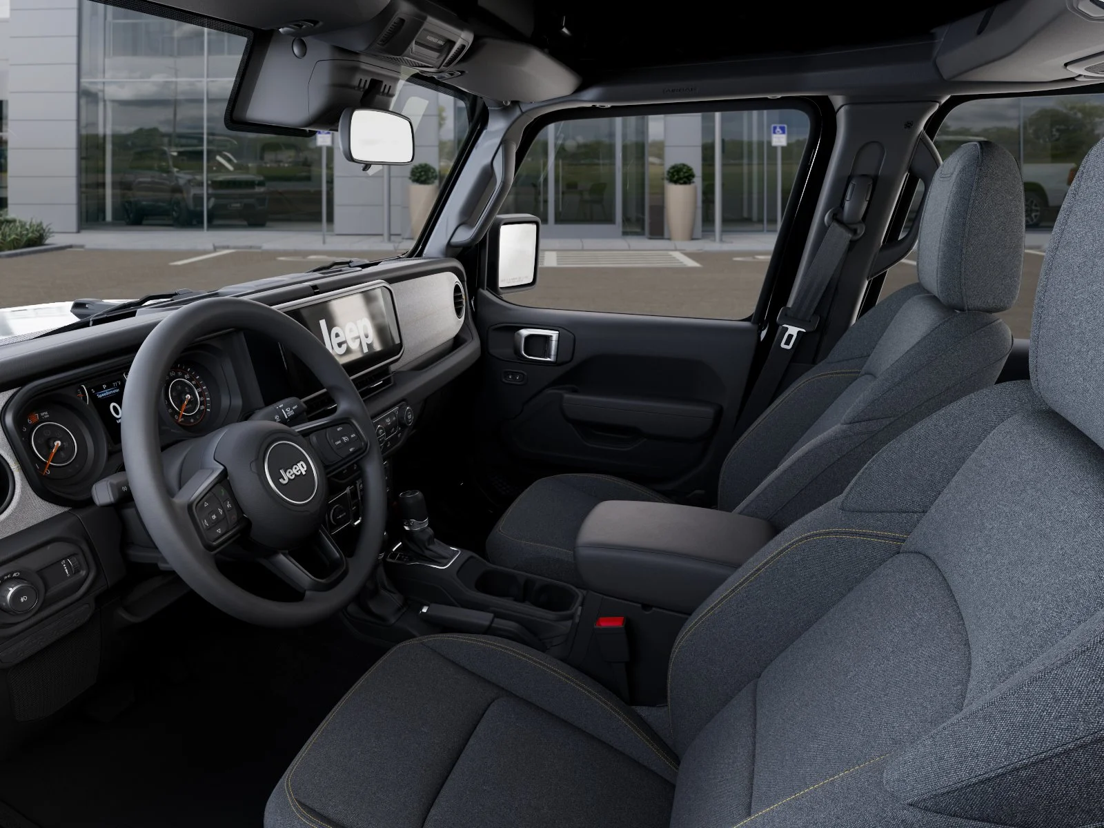 New 2026 Black Clear-Coat Exterior Paint Jeep Sport image 65