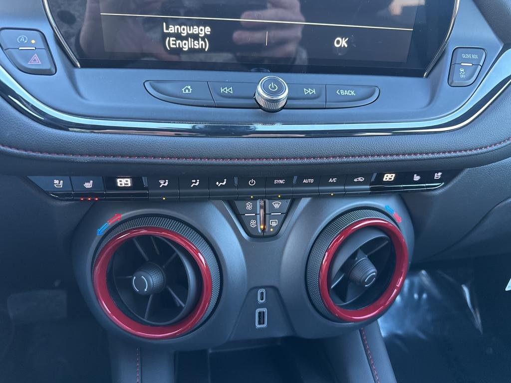 Used 2024 VOLCANIC RED TINCOAT Chevrolet RS image 25