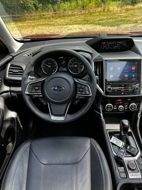 Used 2021 Crimson Red Pearl Subaru Touring image 25