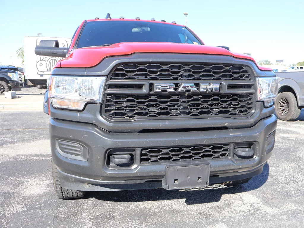 Used 2021 Flame Red Clearcoat Ram Tradesman image 8