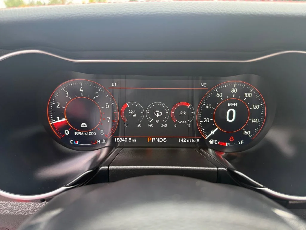 Used 2021 Race Red Ford EcoBoost Premium image 15