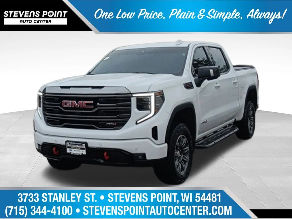 Used 2024 Summit White GMC AT4 image 1