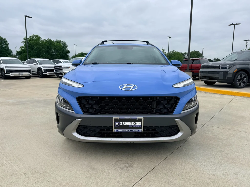 Used 2022 Hyundai Kona Limited with VIN KM8K53A34NU843165 for sale in Brookshire, TX